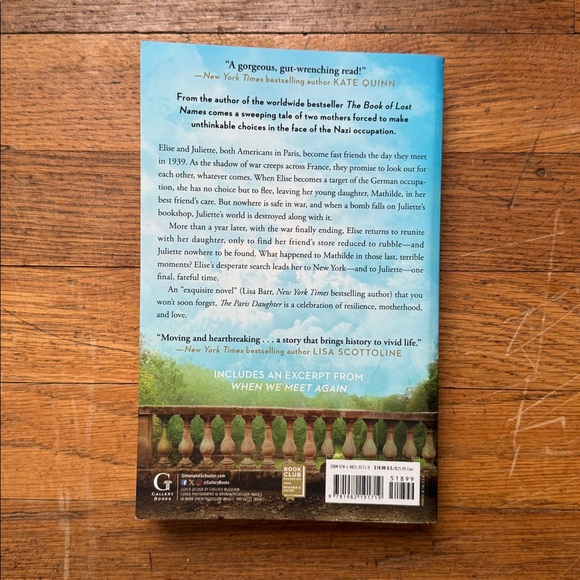 📚Paperback book: The Paris Daughter by Kristin Harmel. - Picture 2 of 2